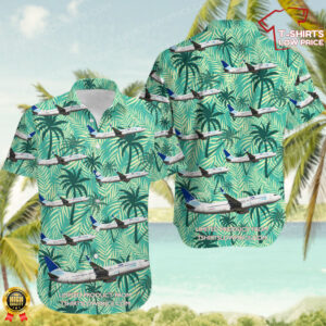 Boeing 737-84P ASL Airlines Hawaiian Shirt Boeing 737-84P ASL Airlines Hawaiian Shirt