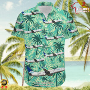 Boeing 737-84P ASL Airlines Hawaiian Shirt