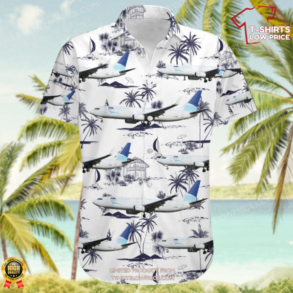 Boeing 737-8K5 ASL Airlines Hawaiian Shirt