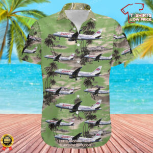 Airbus A320-212 Leisure International Airways Hawaiian Shirt