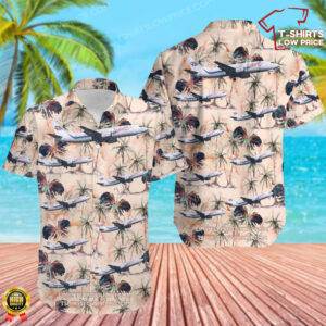 Boeing 737-4Y0 Leisure International Airways Hawaiian Shirt Boeing 737-4Y0 Leisure International Airways Hawaiian Shirt