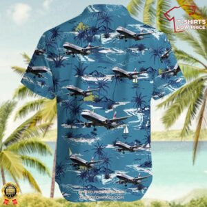 Airbus A321 231 British Airways BA Euroflyer Hawaiian Shirt 3