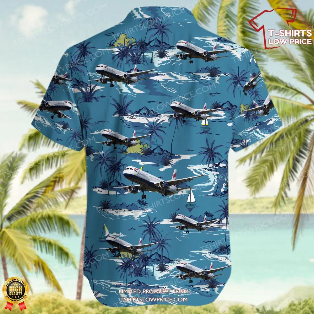 Airbus A321 231 British Airways BA Euroflyer Hawaiian Shirt 3 Airbus A321 231 British Airways BA Euroflyer Hawaiian Shirt 3