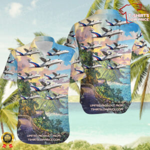 ATR 42-300(F) Swiftair Hawaiian Shirt ATR 42-300(F) Swiftair Hawaiian Shirt