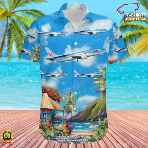 Boeing 737-8 MAX TUI Hawaiian Shirt