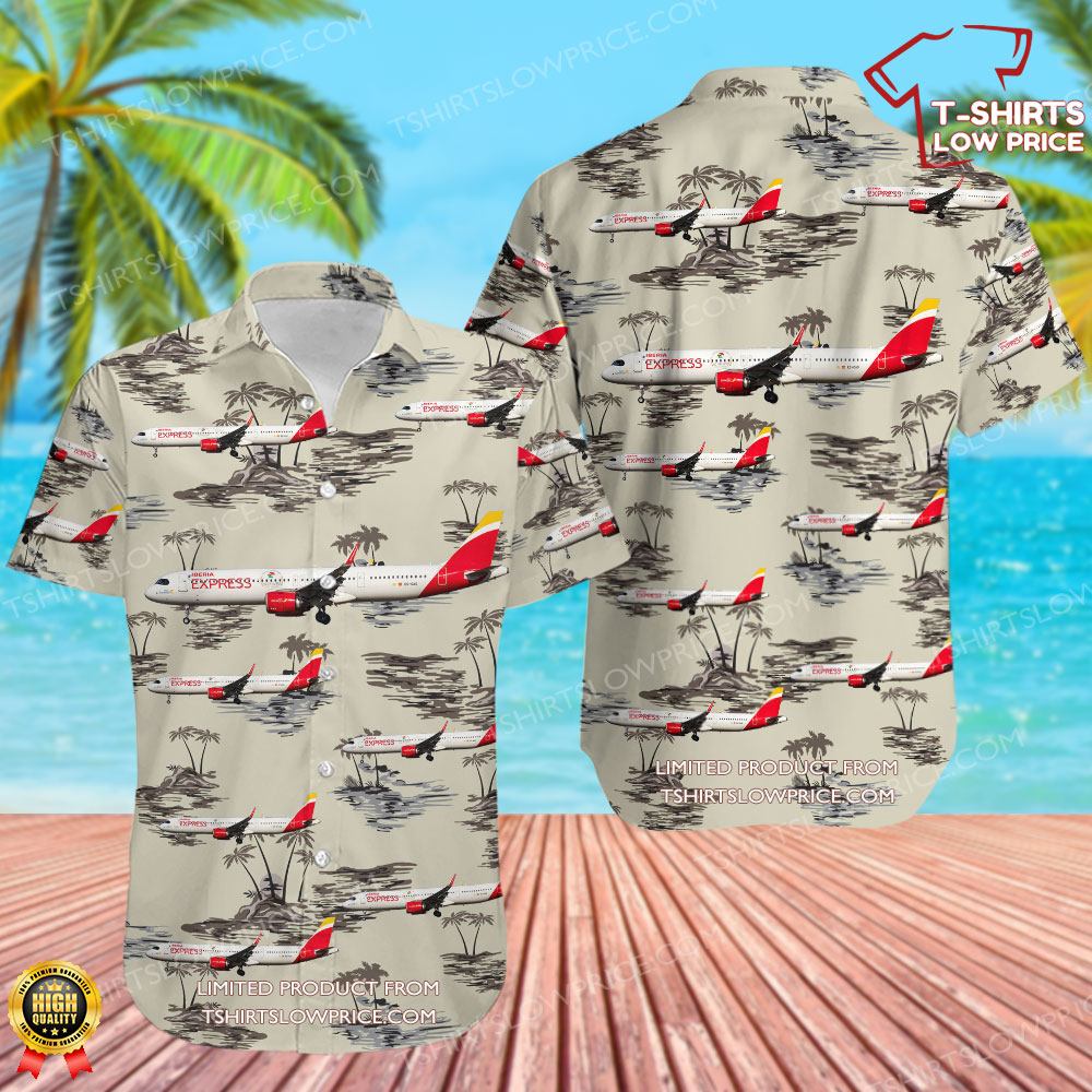 Airbus A321-251NX Iberia Express Hawaiian Shirt 0 109