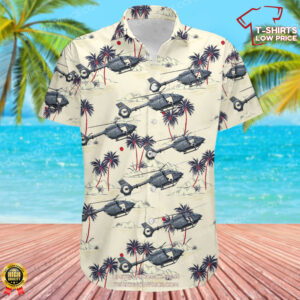 Airbus Helicopters H145M Germany Air Force Hawaiian Shirt