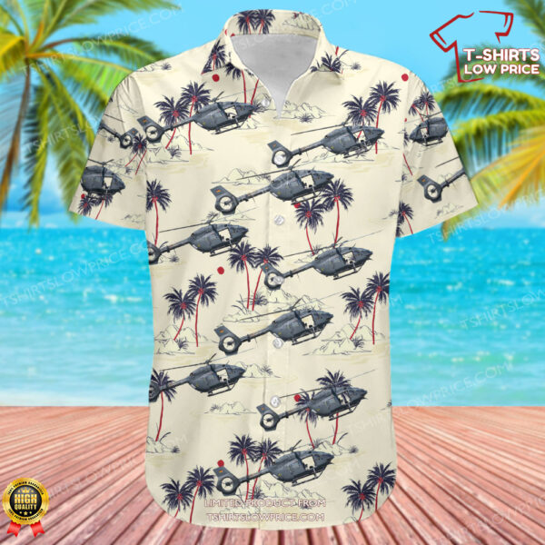 Airbus Helicopters H145M Germany Air Force Hawaiian Shirt Airbus Helicopters H145M Germany Air Force Hawaiian Shirt