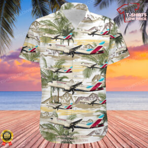 Airbus A320-251N Eurowings Europe Hawaiian Shirt
