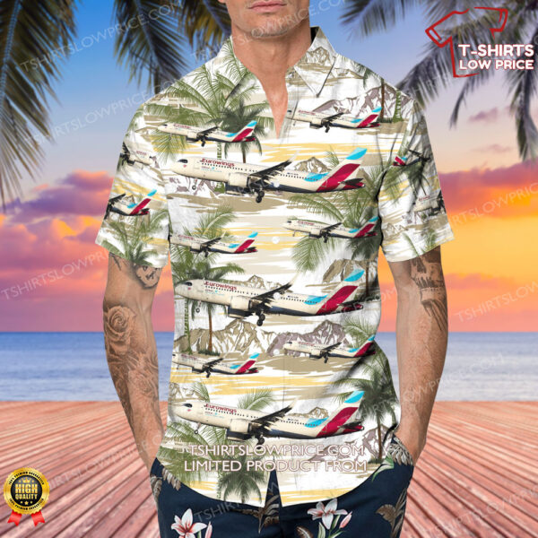 Airbus A320-251N Eurowings Europe Hawaiian Shirt