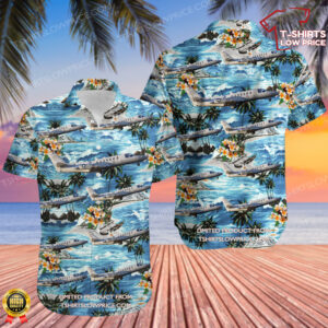 Cessna UC-35D Citation Encore United States US Marine Corps (USMC) Hawaiian Shirt Cessna UC-35D Citation Encore United States US Marine Corps (USMC) Hawaiian Shirt
