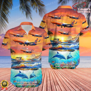 Boeing 737-8JP Sun Country Airlines Hawaiian Shirt