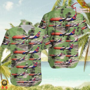 Boeing 737-89M Sun Country Airlines Hawaiian Shirt