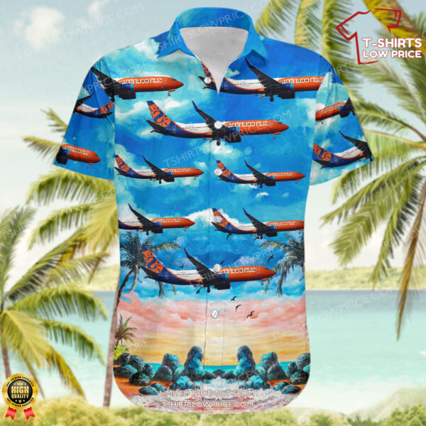 Boeing 737-86N Sun Country Airlines Hawaiian Shirt