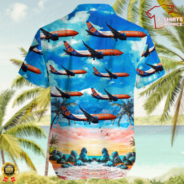 Boeing 737-86N Sun Country Airlines Hawaiian Shirt