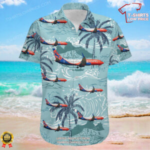 Boeing 737-8FH Sun Country Airlines Hawaiian Shirt