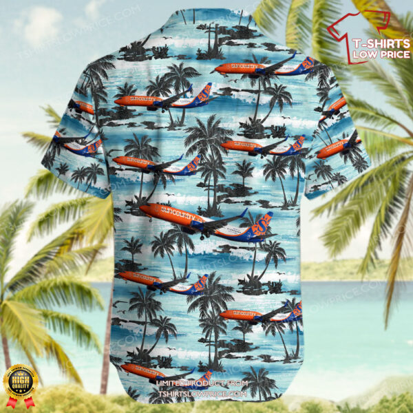 Boeing 737-91MER Sun Country Airlines Hawaiian Shirt Boeing 737-91MER Sun Country Airlines Hawaiian Shirt
