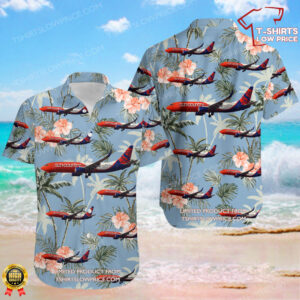 Boeing 737-8BK Sun Country Airlines Hawaiian Shirt