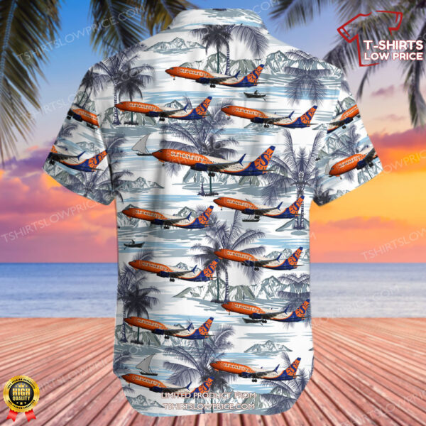 Boeing 737-8K5 Sun Country Airlines Hawaiian Shirt