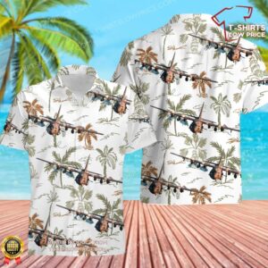 USAF Lockheed Martin AC-130E Spectre Hawaiian Shirt