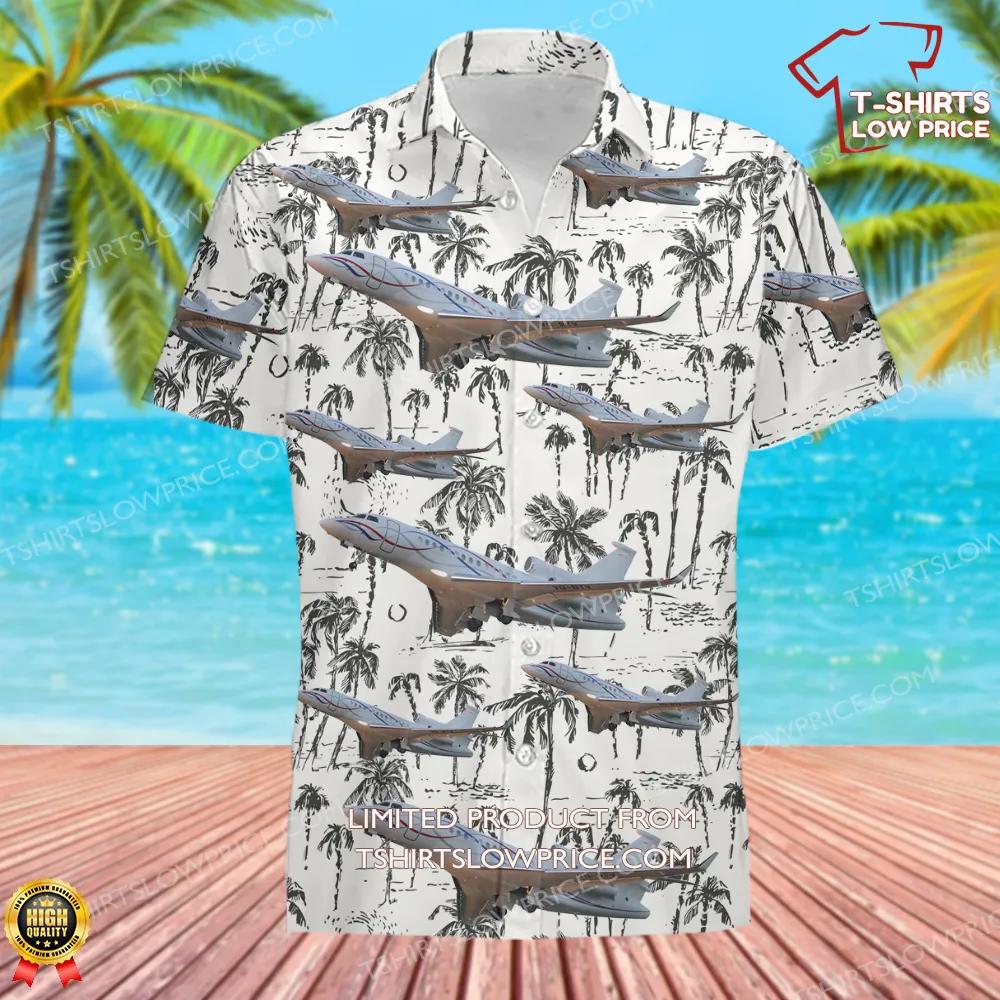 Dassault Falcon 7X Hawaiian Shirt1 Dassault Falcon 7X Hawaiian Shirt1