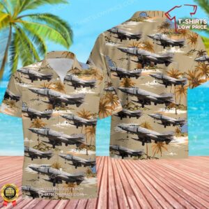 McDonnell Douglas RF-4B Phantom II Hawaiian Shirt McDonnell Douglas RF-4B Phantom II Hawaiian Shirt