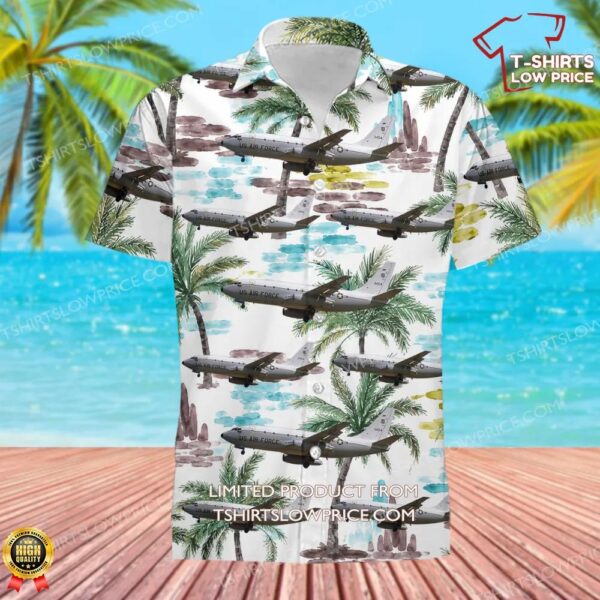 US Air Force Boeing 737-200 Hawaiian Shirt