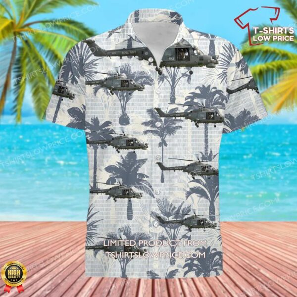 Royal Navy Westland WG-13 Lynx Jetstream Hawaiian Shirt Royal Navy Westland WG-13 Lynx Jetstream Hawaiian Shirt