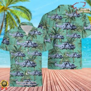 Royal Navy EHI EH101-111 Merlin HM1 Hawaiian Shirt