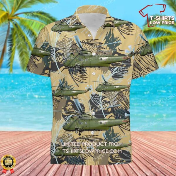 Royal Navy Westland WS-61 Sea King HC4 Hawaiian Shirt Royal Navy Westland WS-61 Sea King HC4 Hawaiian Shirt