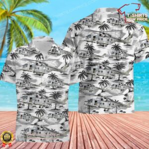 Royal Navy EHI EH101-411 Merlin HC4 Hawaiian Shirt