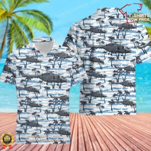 Royal Navy Westland WG-13 Lynx HAS3S Hawaiian Shirt