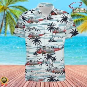 Royal Navy Westland WS-61 Sea King HAS5 Hawaiian Shirt