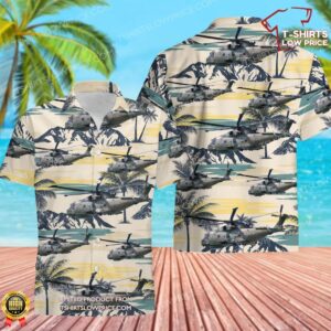Royal Navy EHI EH101-111 Merlin HM2 Hawaiian Shirt