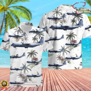 USA Air Force Lockheed Martin C-130J-30 Hercules Hawaiian Shirt USA Air Force Lockheed Martin C-130J-30 Hercules Hawaiian Shirt