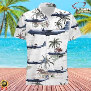 USA Air Force Lockheed Martin C-130J-30 Hercules Hawaiian Shirt