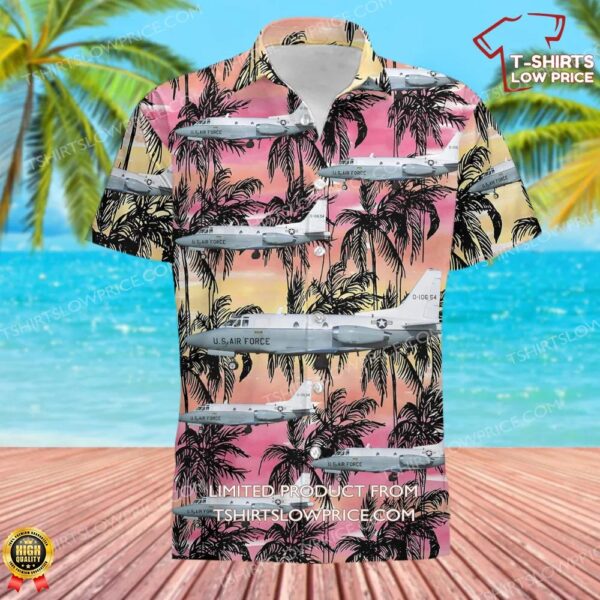 USA Air Force North American Sabreliner (T-39) Hawaiian Shirt
