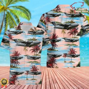 USA Air Force Boeing C-17A Globemaster III Hawaiian Shirt USA Air Force Boeing C-17A Globemaster III Hawaiian Shirt