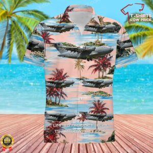 USA Air Force Boeing C-17A Globemaster III Hawaiian Shirt