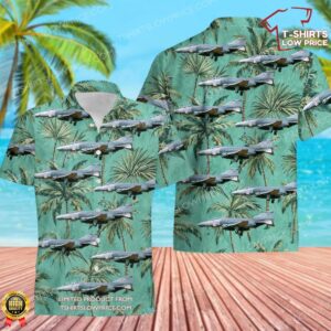 USA Air Force McDonnell Douglas F-4D Phantom II Hawaiian Shirt