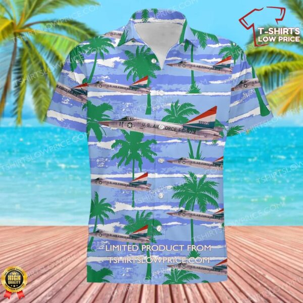 USA Air Force Convair F-102A Delta Dagger Hawaiian Shirt