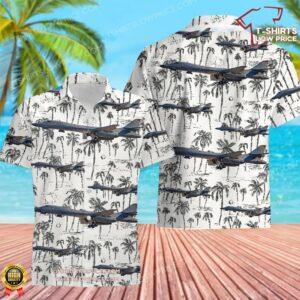 USA Air Force Rockwell B-1B Lancer Hawaiian Shirt USA Air Force Rockwell B-1B Lancer Hawaiian Shirt