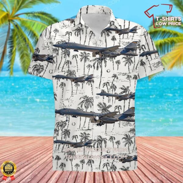 USA Air Force Rockwell B-1B Lancer Hawaiian Shirt