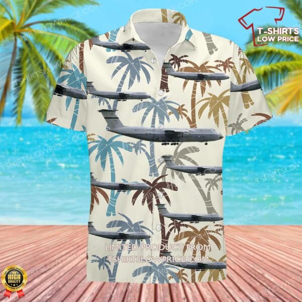 USA Air Force Lockheed C-5 Galaxy Hawaiian Shirt