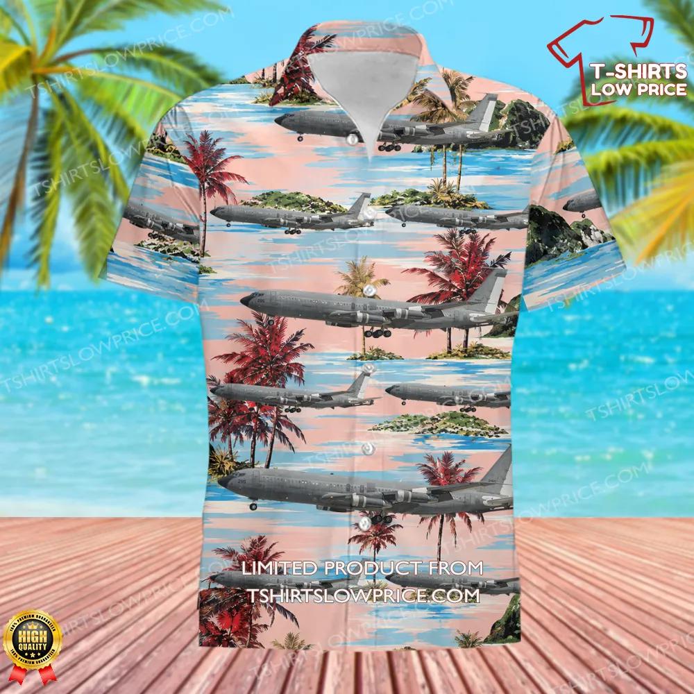 Israel Air Force Boeing 707 300 Hawaiian Shirt1 Israel Air Force Boeing 707 300 Hawaiian Shirt1
