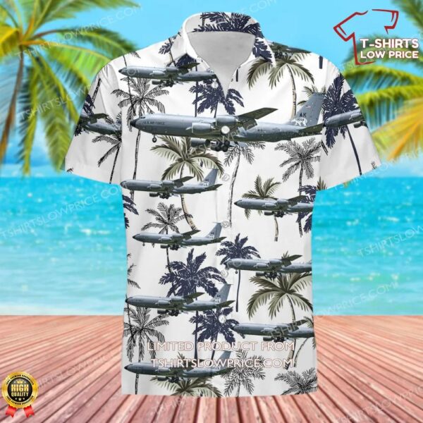 USA Air Force Boeing KC-135R Stratotanker Hawaiian Shirt