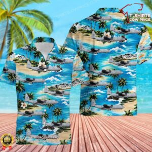 Canada Air Force Lockheed Martin CC-130J-30 Hercules Hawaiian Shirt Canada Air Force Lockheed Martin CC-130J-30 Hercules Hawaiian Shirt