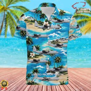 Canada Air Force Lockheed Martin CC-130J-30 Hercules Hawaiian Shirt
