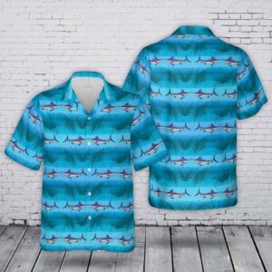 Signature Blue Marlin Hawaiian Shirt