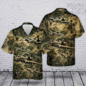 USAF A-10 Thunderbolt II Hawaiian Shirt